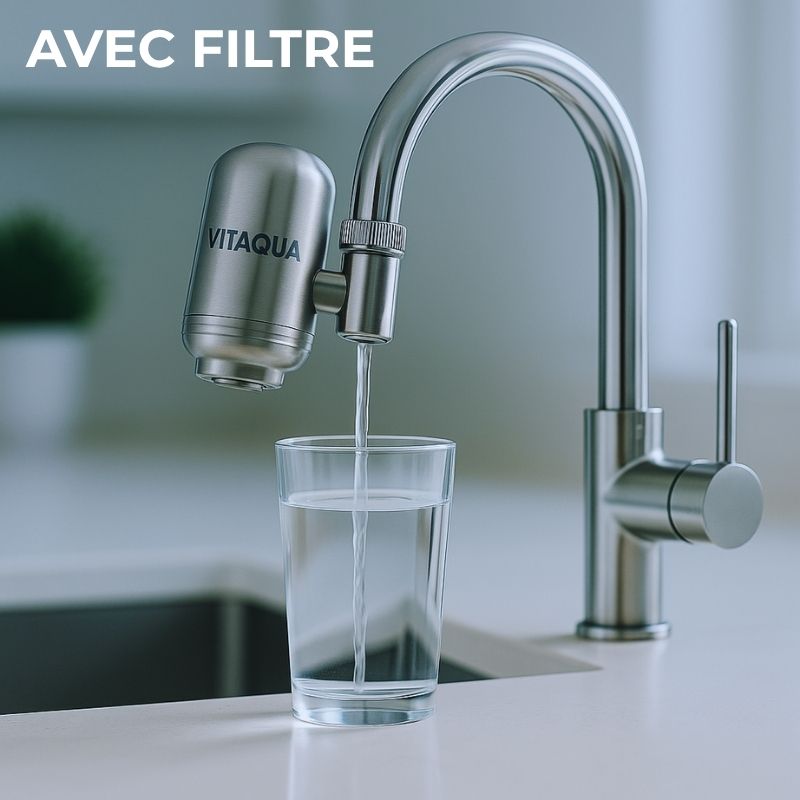 Filtre Eau Robinet Vitaqua®
